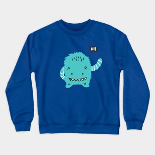 Cute monster Crewneck Sweatshirt